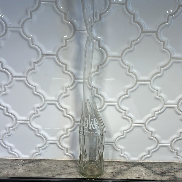 Unique Stretched Coca-Cola Bottle Vase 19" Long - Picture 2 of 11